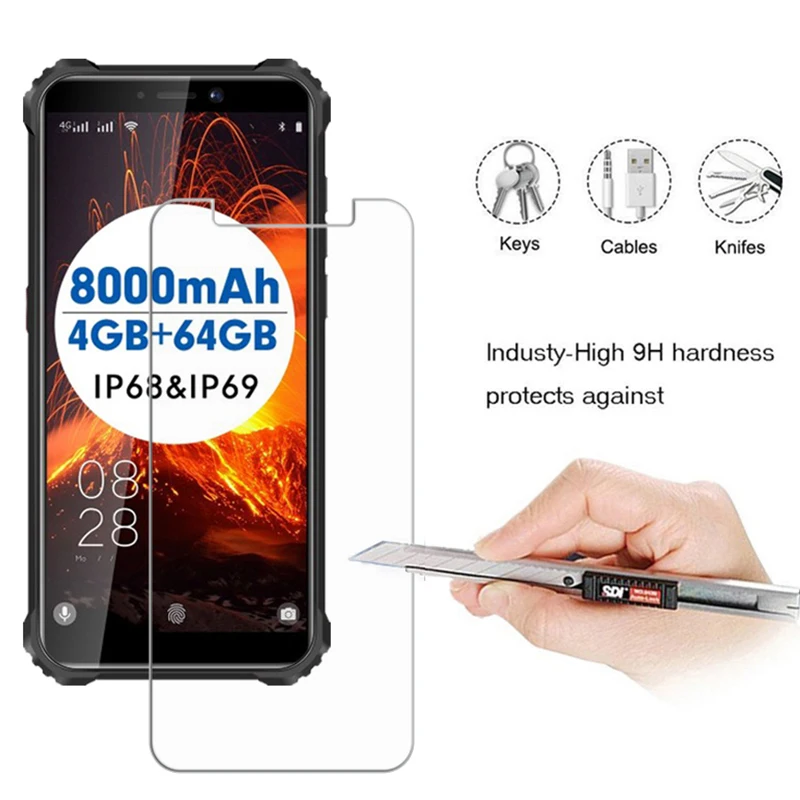 Закаленное стекло 2.5D для Oukitel wp5 pRO Высококачественная Защитная пленка экрана |