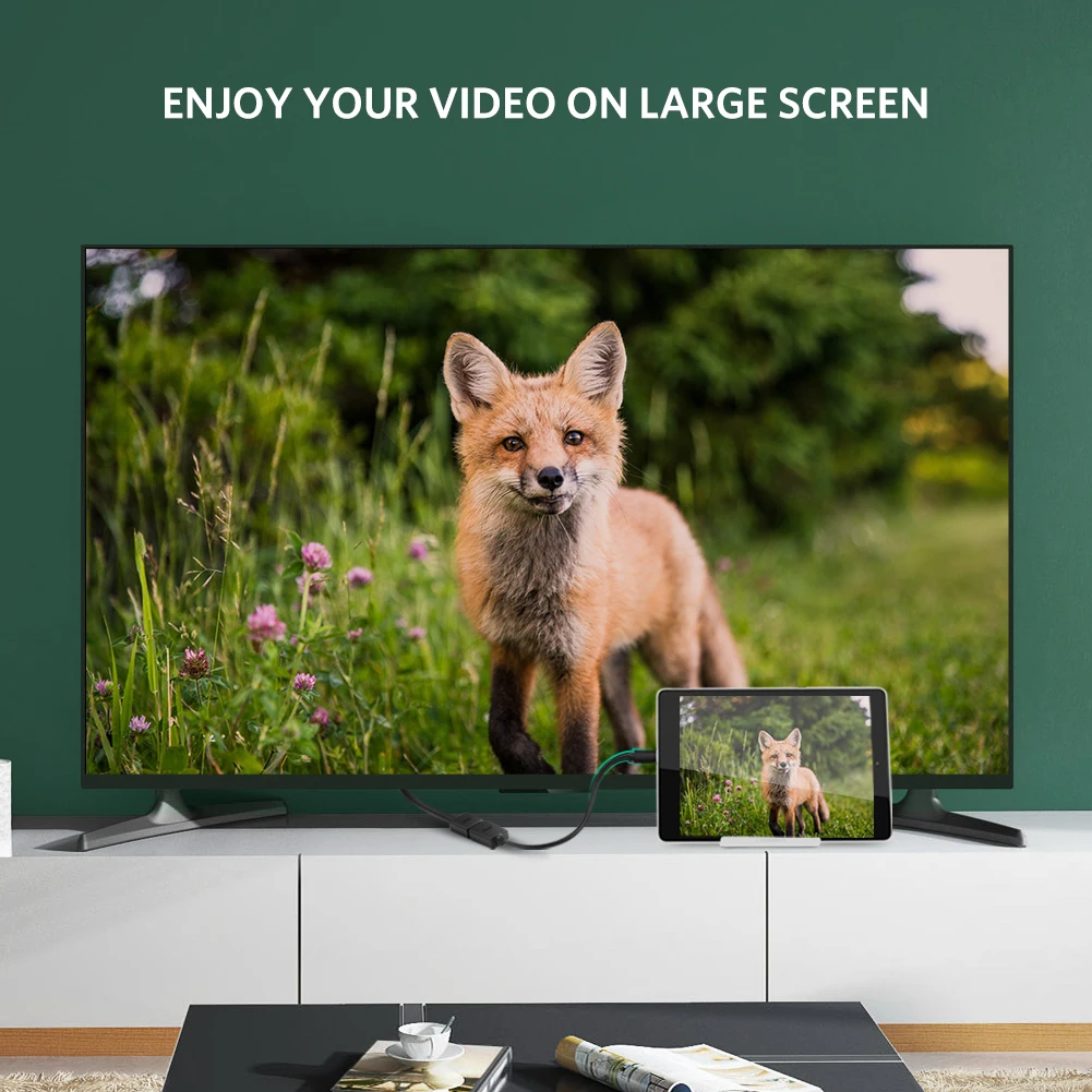 Ugreen микро-hdmi тип мужчин и hdmi женщина адаптер кабель м / ж конвертер конвертер для планшет пк мобильный телефон 1080 P