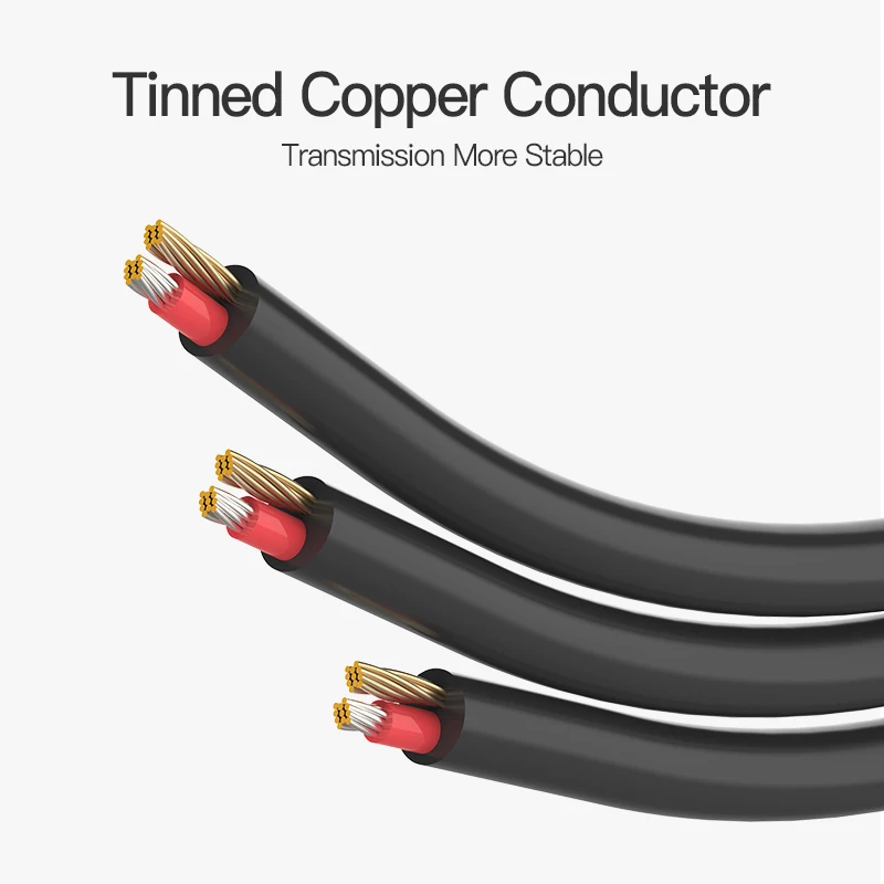 Vention 3RCA для аудио кабель позолоченный со штыревыми соединителями на обоих концах