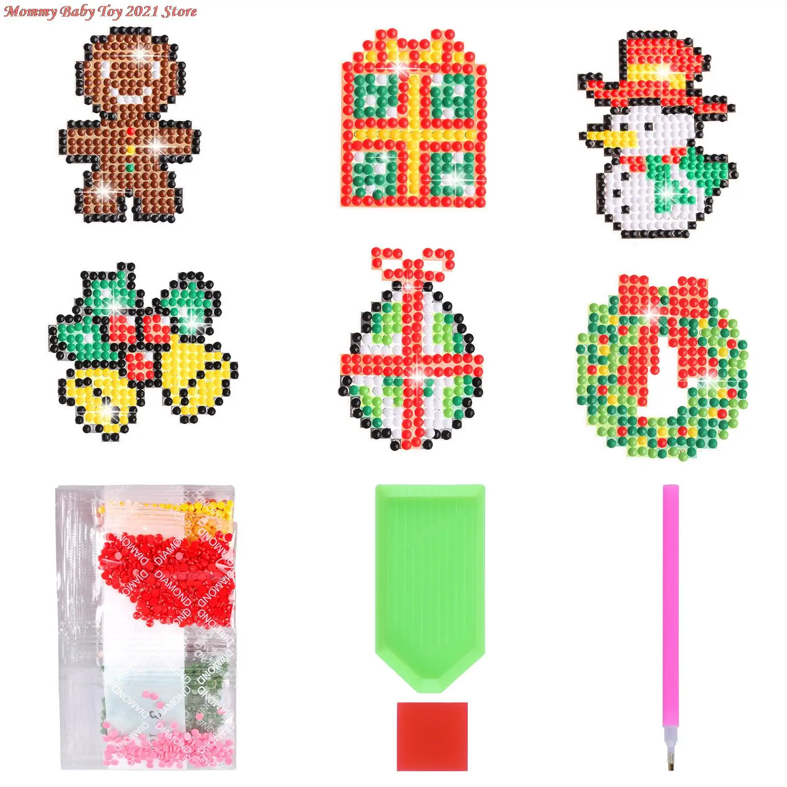 

Совершенно новые 5D DIY художественное ремесло, алмазная живопись, наклейки, детские игрушки, подарки, Рождественское украшение