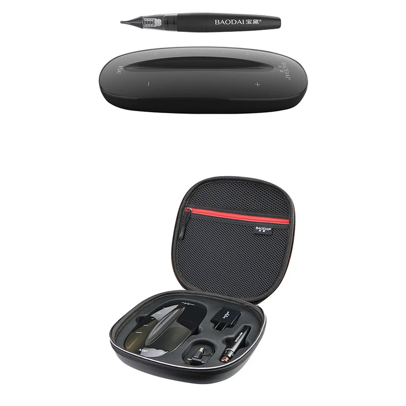 ASK baodai Professional Digital Tattoo Machine kit Permanent Makeup machine Eyebrow Lip Pen Rotary Tattoo Gun Home Or Beauty