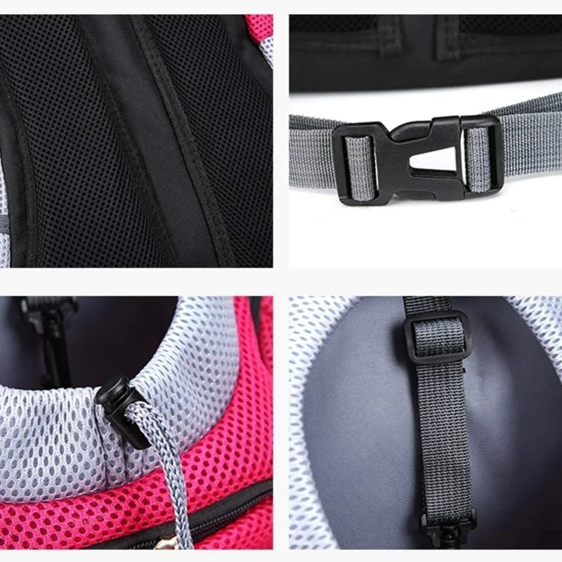 

Pet Carrier Backpack for Cats and Dogs Breathable Ventilated Design Hands-Free Pet Travel Bags for Hiking Camping Outdoor Use