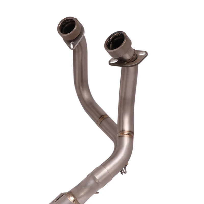 

Motorcycle Exhaust Modified Titanium Alloy Front Connect Pipe Slip On Stock Pipe For Honda CRF1000 CRF1000L 2016 2017 2018 2019