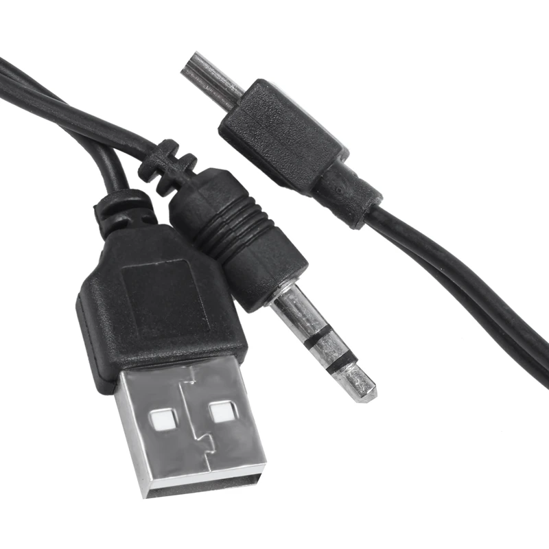 USB 2 0 мини Мужской 3 5 мм AV Разъем мужской аудио кабель |