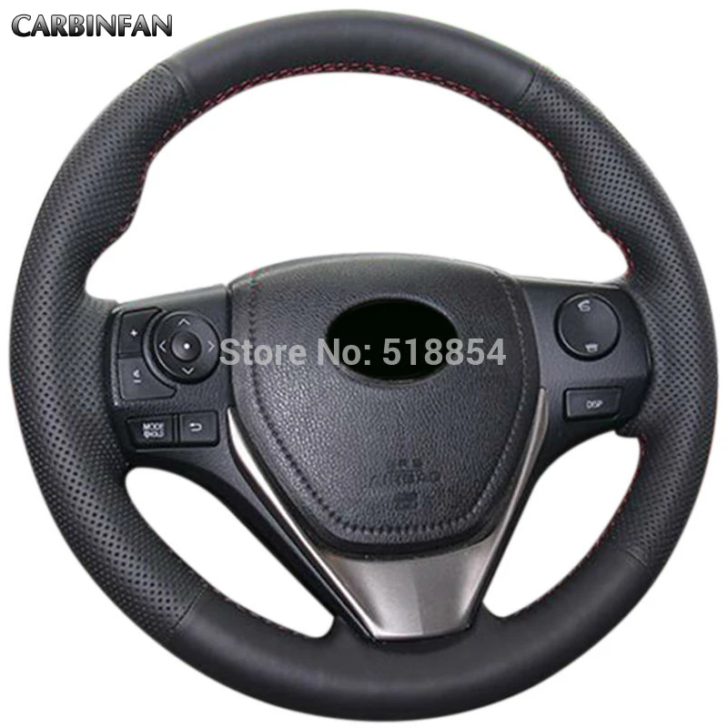 Искусственная кожа для Toyota RAV4 2013 2016 Corolla 2014 Scion iM 2016|car steering wheel cover|steering coverwheel cover |