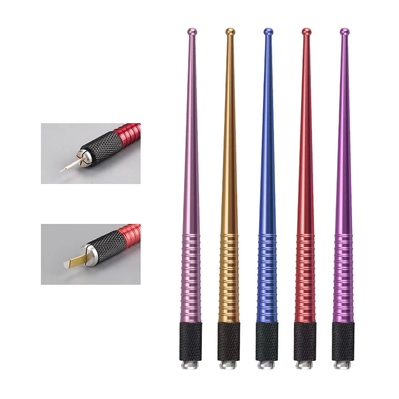 

3D Permanente Make Tattoo Pen Micro Blading Wenkbrauw Microblade Handmatige Tattoo Pen Art Tattoo Makeup Gereedschap