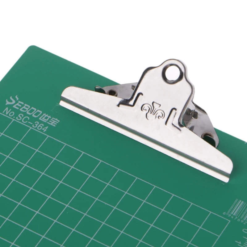 

Plastic A5 File Paper Clip Writing Board With Clip Document Clipboard Scale Kit