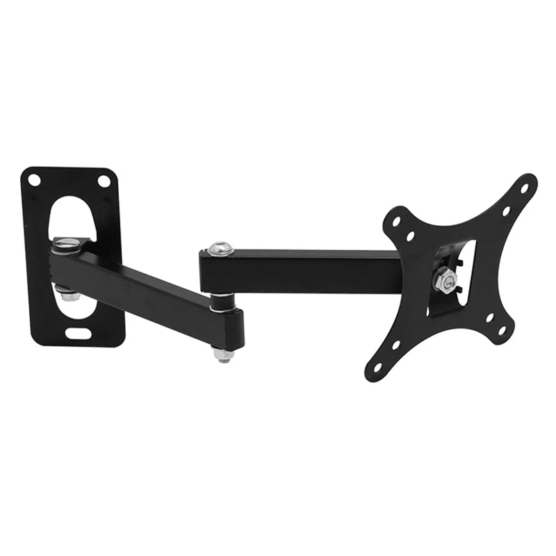 Universal Wall Mount Stand for 14-27inch LCD LED Screen Height Adjustable Monitor Retractable VESA Tv-B | Электроника