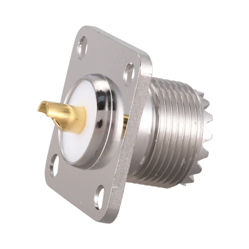 1 Pcs UHF Male PL259 To N Female M/F Straight Coax RF Adapter &amp SO-239 Jack Square Shape Solder Cup Connec | Электроника