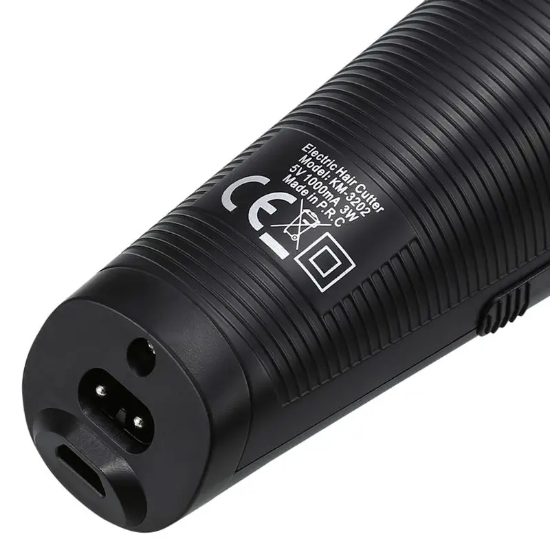 Kemei KM-3202 USB аккумуляторная электрическая машинка для стрижки волос триммер для укладки стрижка домашний парикмахерский салон 4XFB