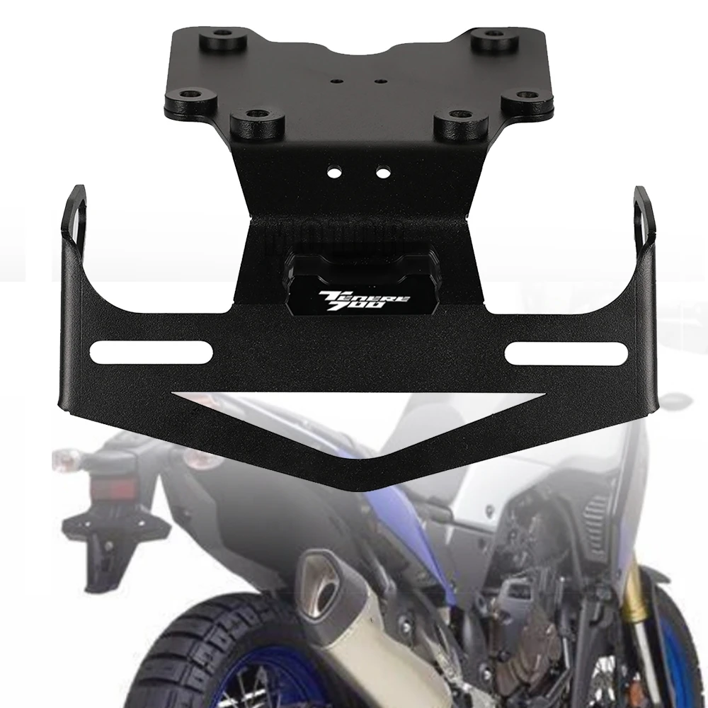Кронштейн для номерного знака мотоцикла Tenere700 CNC алюминиевый XTZ700 TX690Z 900 Yamaha T7 Tenere