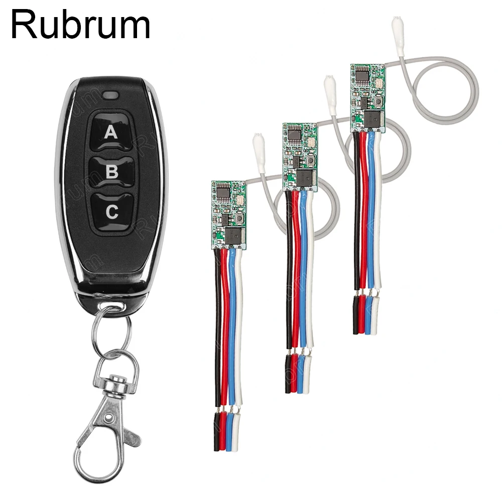 Rubrum 433mhz мини беспроводной пульт дистанционного управления Переключатель RF