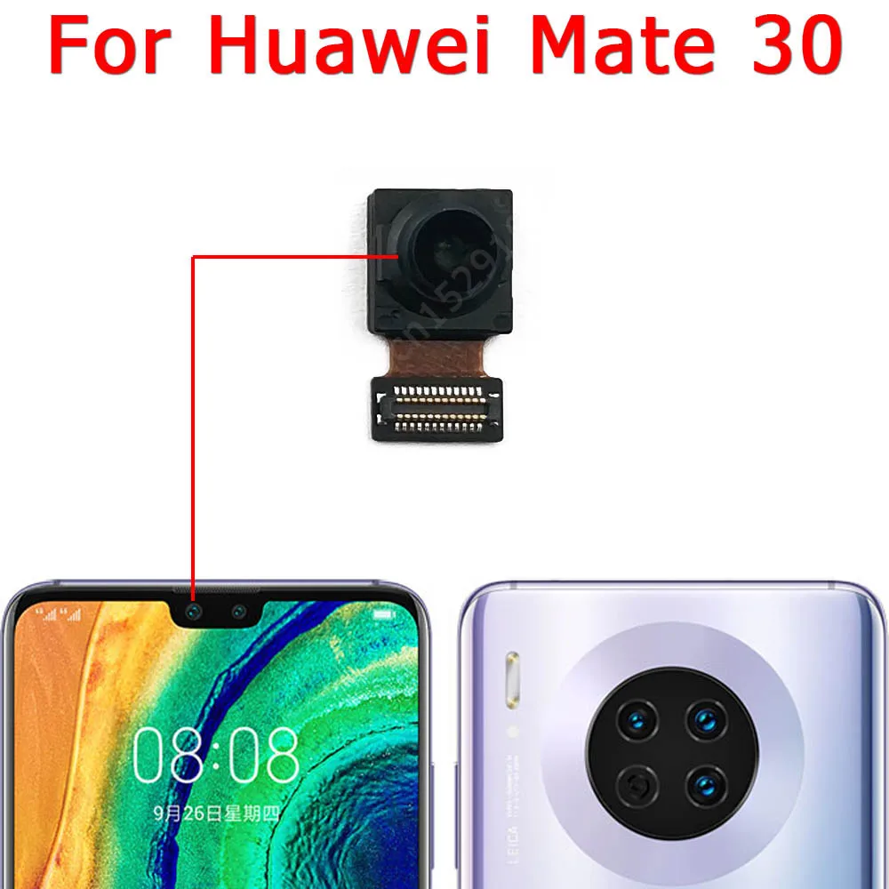 

Original Front Rear View Back Camera For Huawei Mate 30 Mate30 Main Facing Frontal Camera Module Flex Replacement Spare Parts