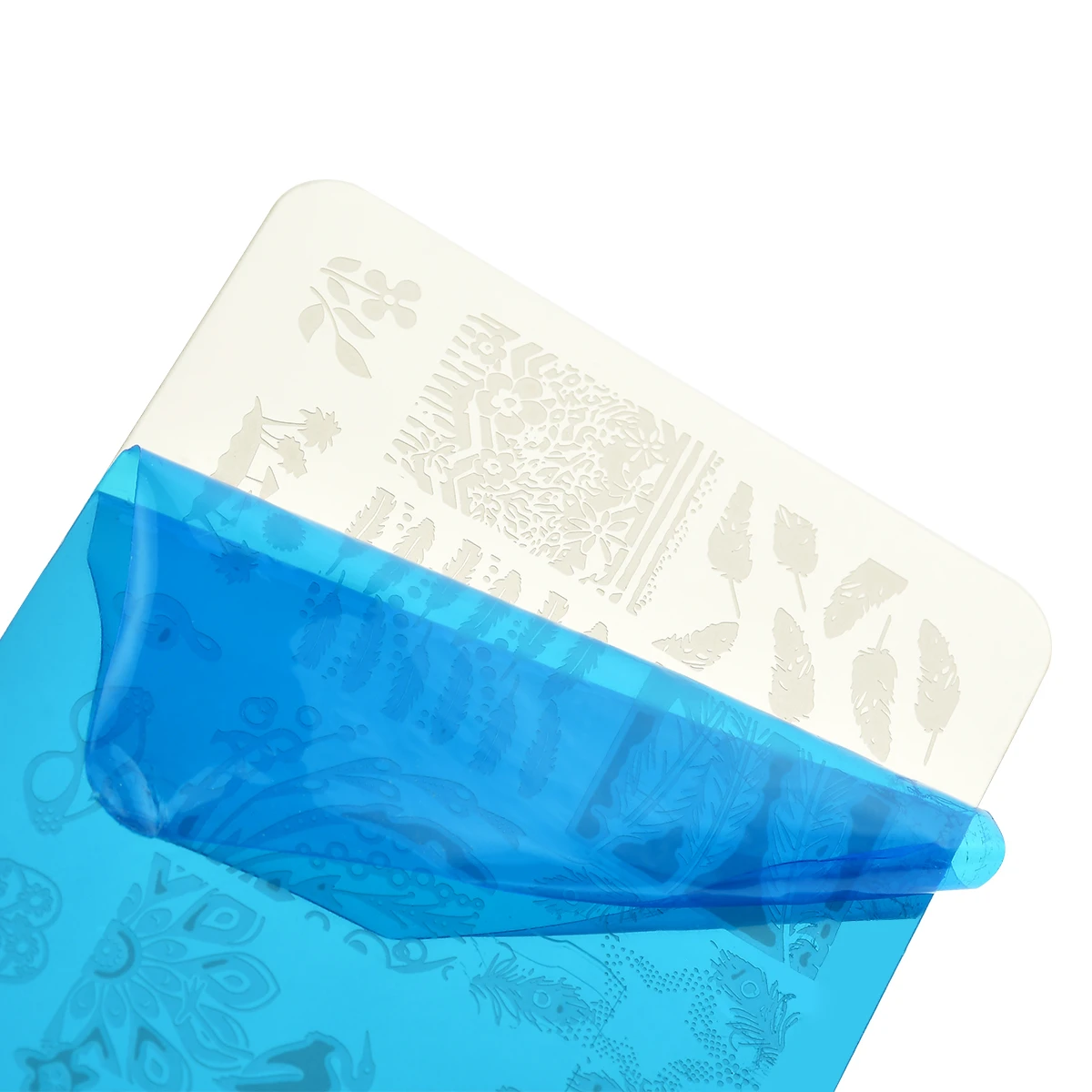 Мандаловая пластина для ногтевого дизайна 1 шт. штамповки Пейсли дамасская