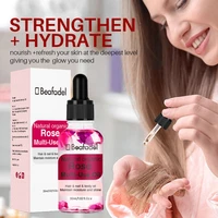 rose multi use oil care natural pure hairnailbody treatment repair essential oil moisturizing essence rosehip oil 30ml