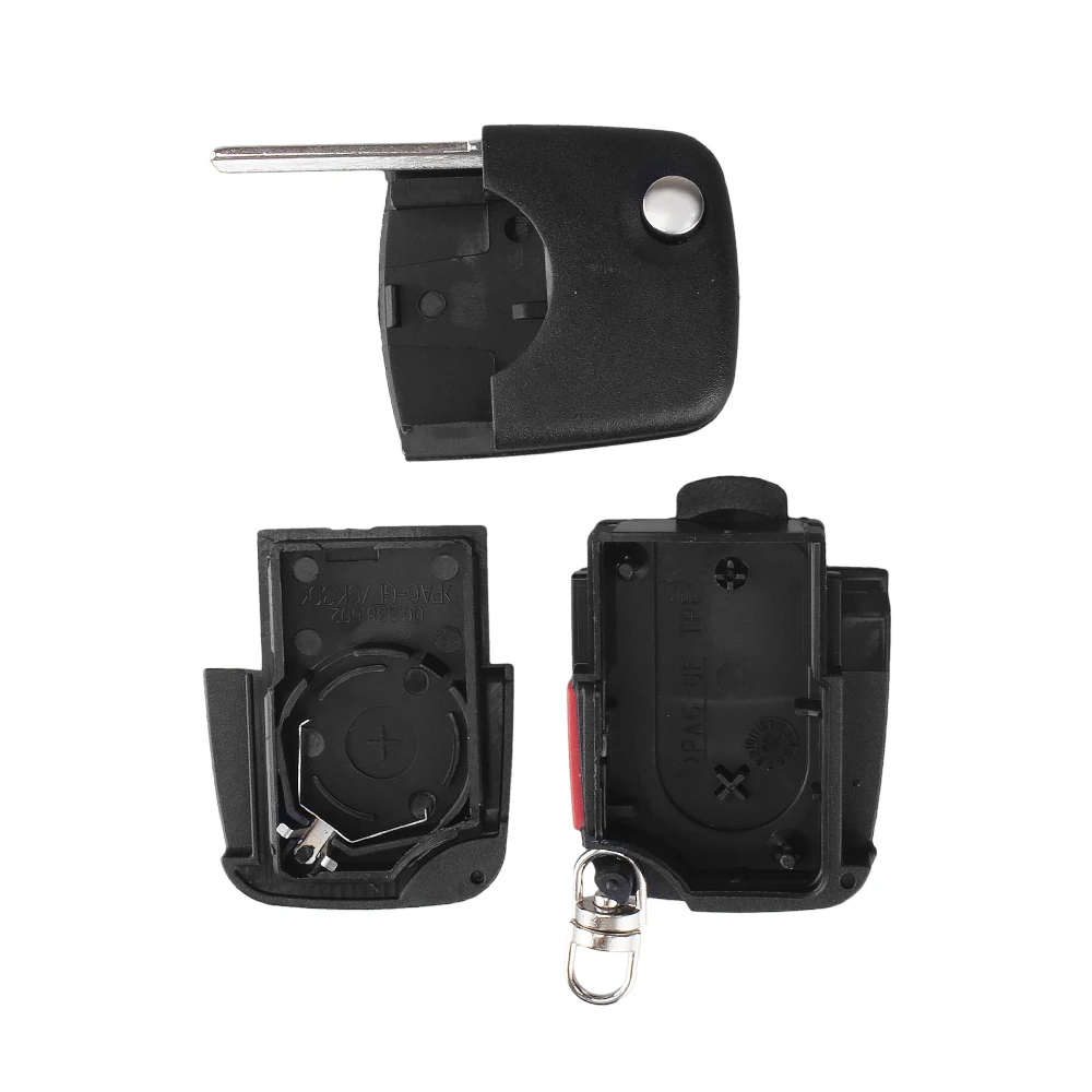 KEYYOU 2/2 + 1/3/3 1 раскладной чехол для дистанционного ключа от машины Замена корпуса