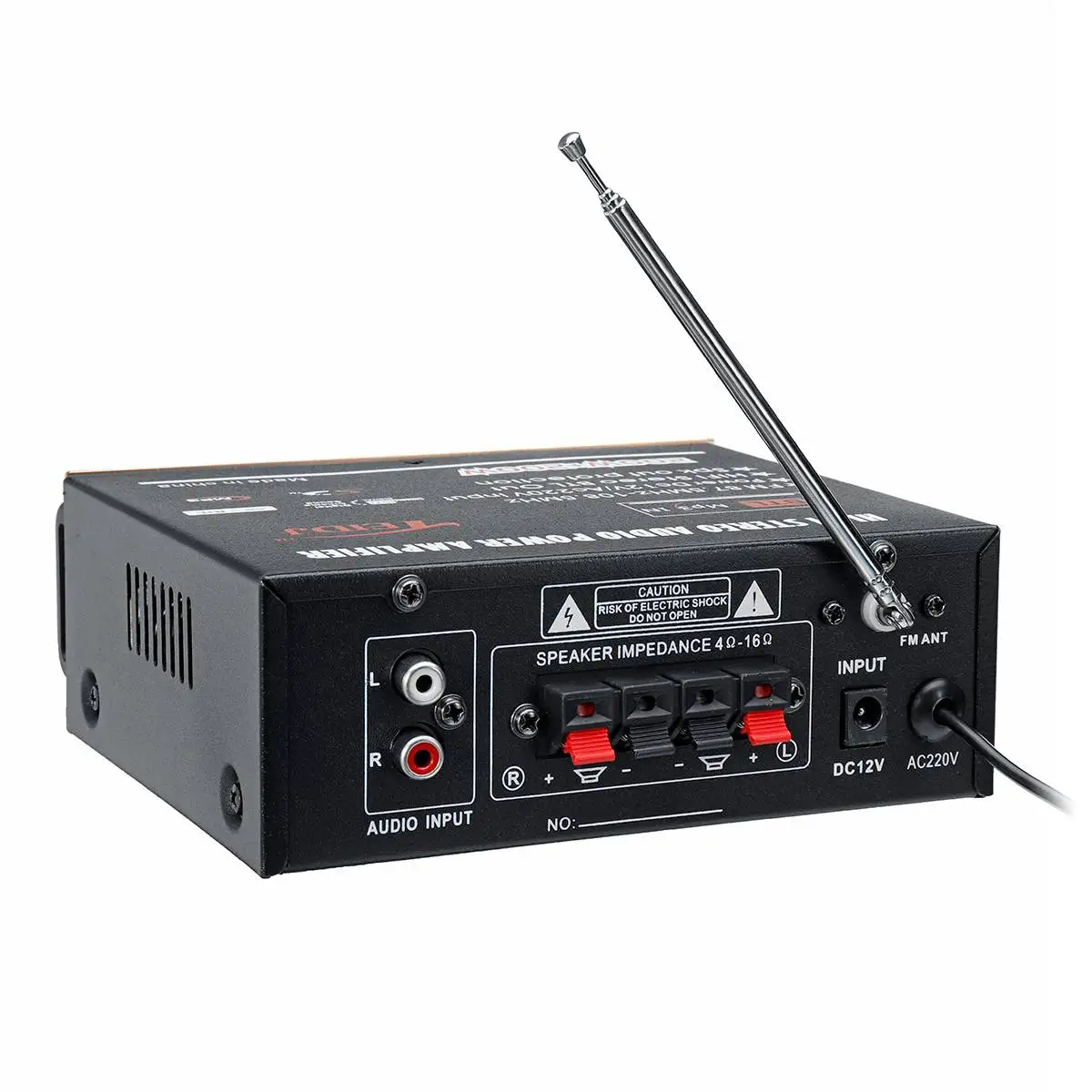 220 В 400 Вт Bluetooth Автомобильный домашний усилитель мощности беспроводной цифровой аудио усилитель стерео низкий уровень искажений усилитель дистанционного управления