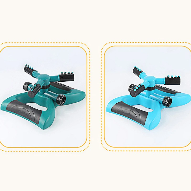 Ороситель для газона 3 насадки вращение на 360 градусов|Спринклеры сада| |