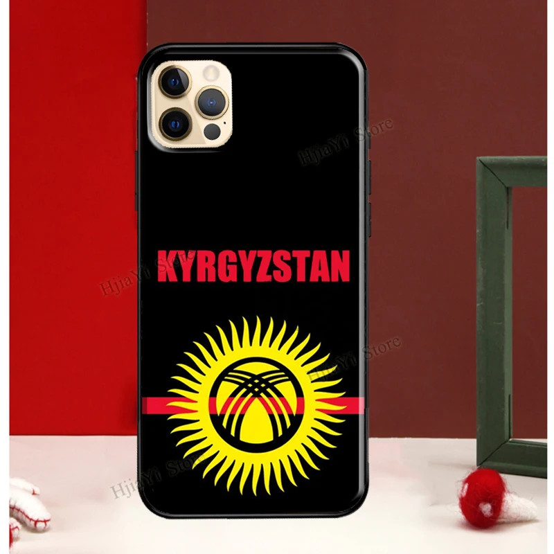 Чехол с флагом Киргизии для iPhone 13 Pro Max 12 Mini 7 8 Plus чехол телефона 11 14 XS XR X SE2 |