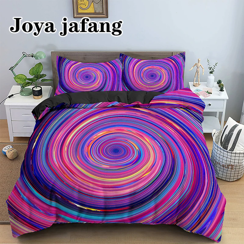 

Модный комплект постельного белья из 2/3 предметов с 3D пододеяльником, одеяло с застежкой-молнией и подушкой 1/2, украшение для спальни