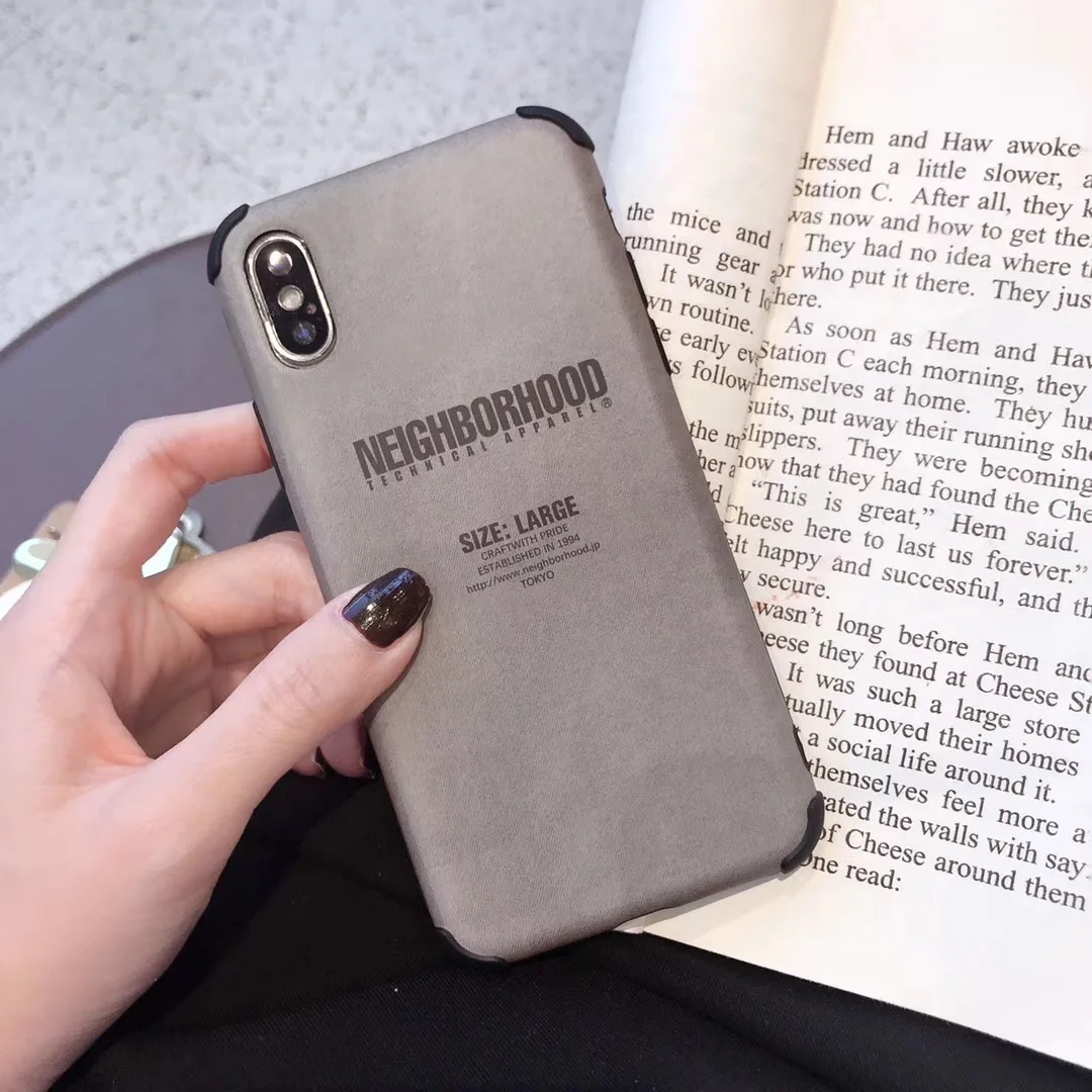 Japan Street trend Neighborhood Sports fashion Hard Phone Case For Apple iPhone 11 Pro X XS Max Xr 7 8 6 S Plus Back Cover |