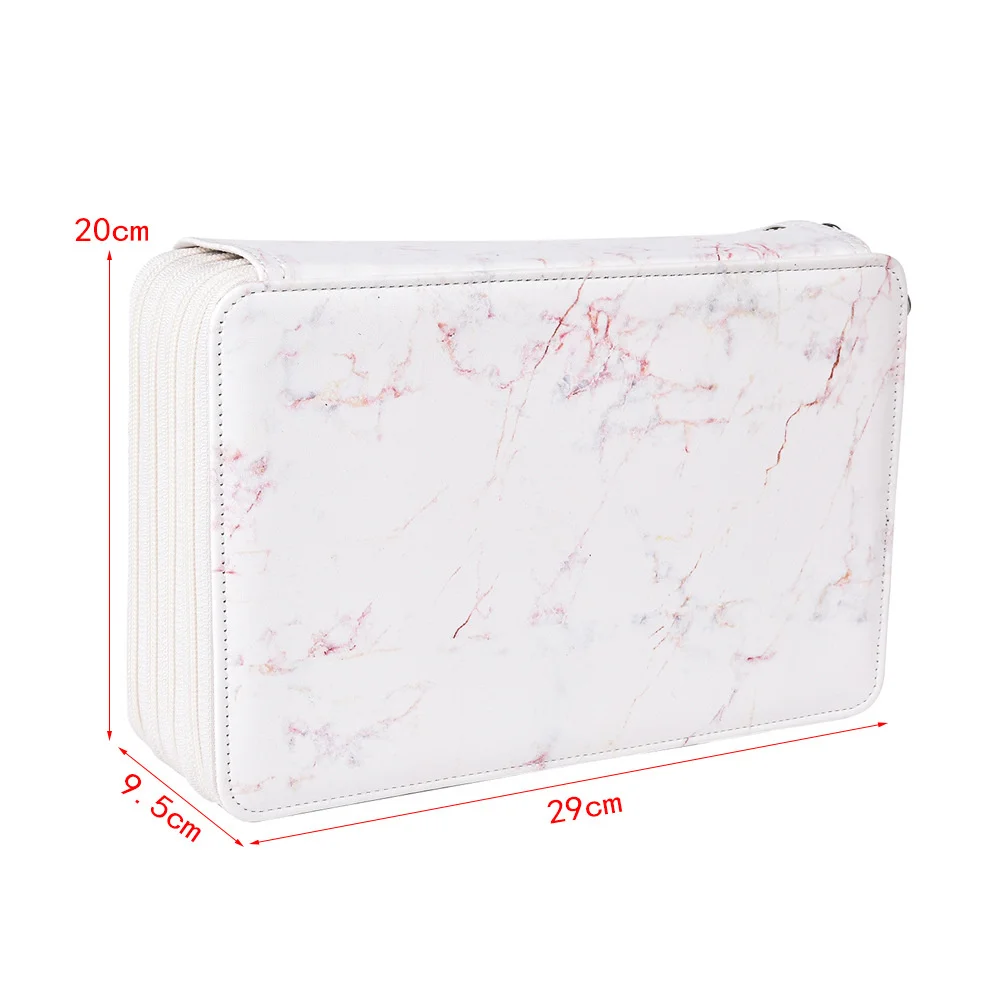 

216 Slots Pencil Case School Pencilcase Marble Pen Box for Girls Boy Stationery Bag Large Capacity Penal Big Penbag Penalty Kit