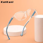 Детская мягкая и удобная силиконовая оправа для очков KatKani, оправа для очков по рецепту с блокировкой сисветильник, TR17146