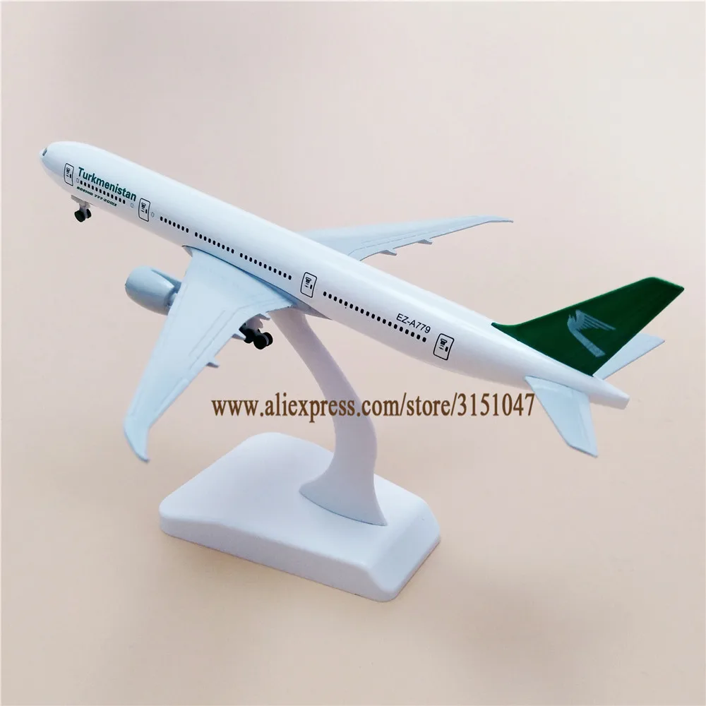 19 см Air Turkmenistan Airlines B777 Boeing 777 модель самолета Модель сплав металлический самолет w