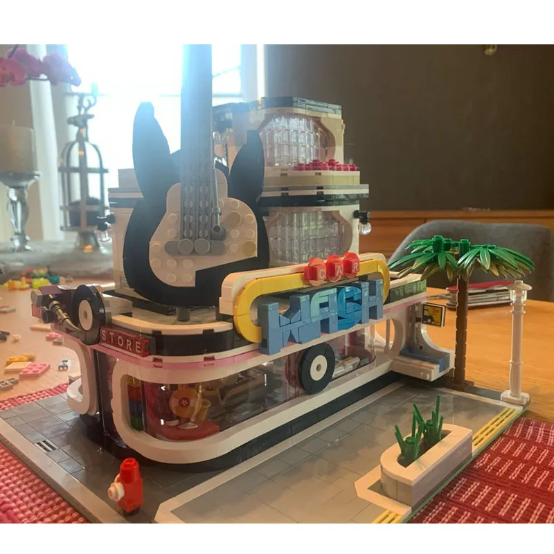 Конструктор детский гитарный дом 16002|Блочные конструкторы| |