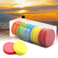 fishing line winder 10pcs round coils high quality eva winding board reel board organizer tackle with pin needles fish supplies