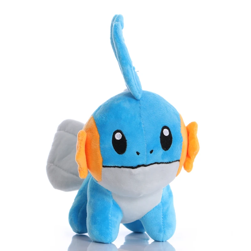 

16cm TAKARA TOMY Pokemon Mudkip Plush Toy Doll Cute Anime Soft Stuffed Animals Toys Birthday Gifts for Children Kids