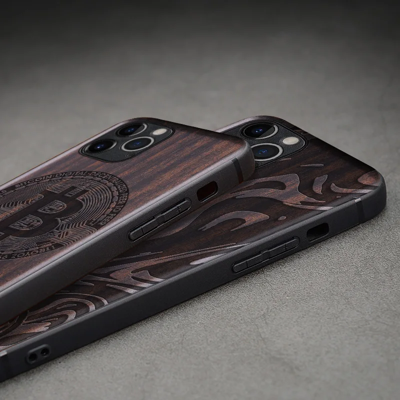 carveit for iphone 13 7 8 plus 12 mini 11 pro max x xs xr se2020 wood original case phone accessory hull back cover wooden shell free global shipping