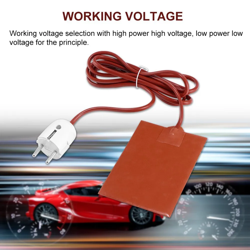 

13*9cm Tank Heater Pad 220 V Accessories Engine Wear Protect Replacement
