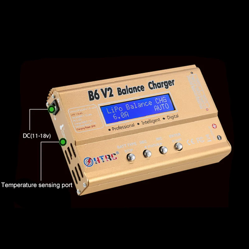 

LiPo Charger Balance Discharger 1S-6S Digital Battery Pack Charger for NiMH / NiCD / Li-Fe Packs w LCD Display H-best