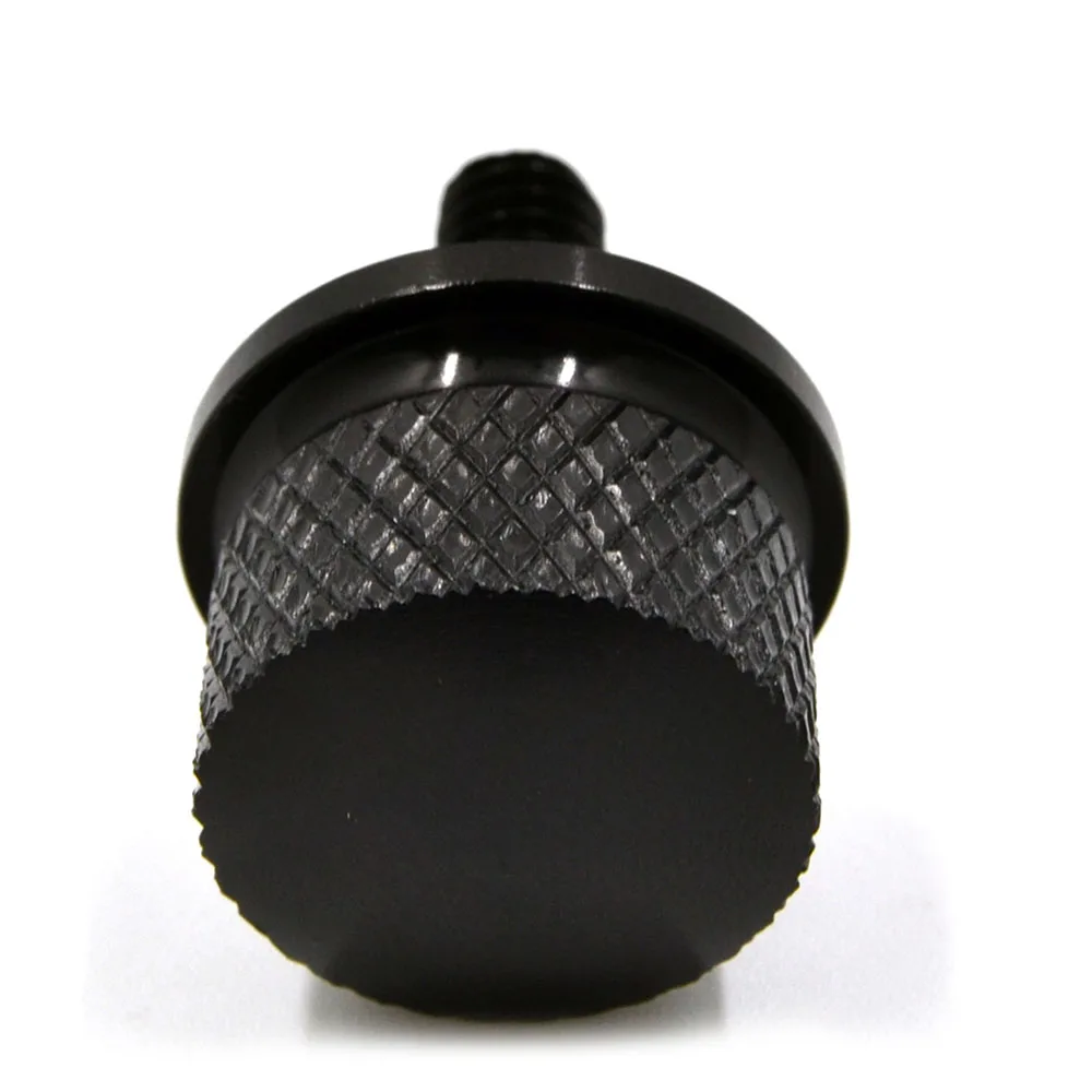 

1/4"-20 Motorcycle Rear Seat Bolt CNC Fender Bolts Knurled Screw For Harley Sportster Touring Dyna Softail Street Glide 96-19