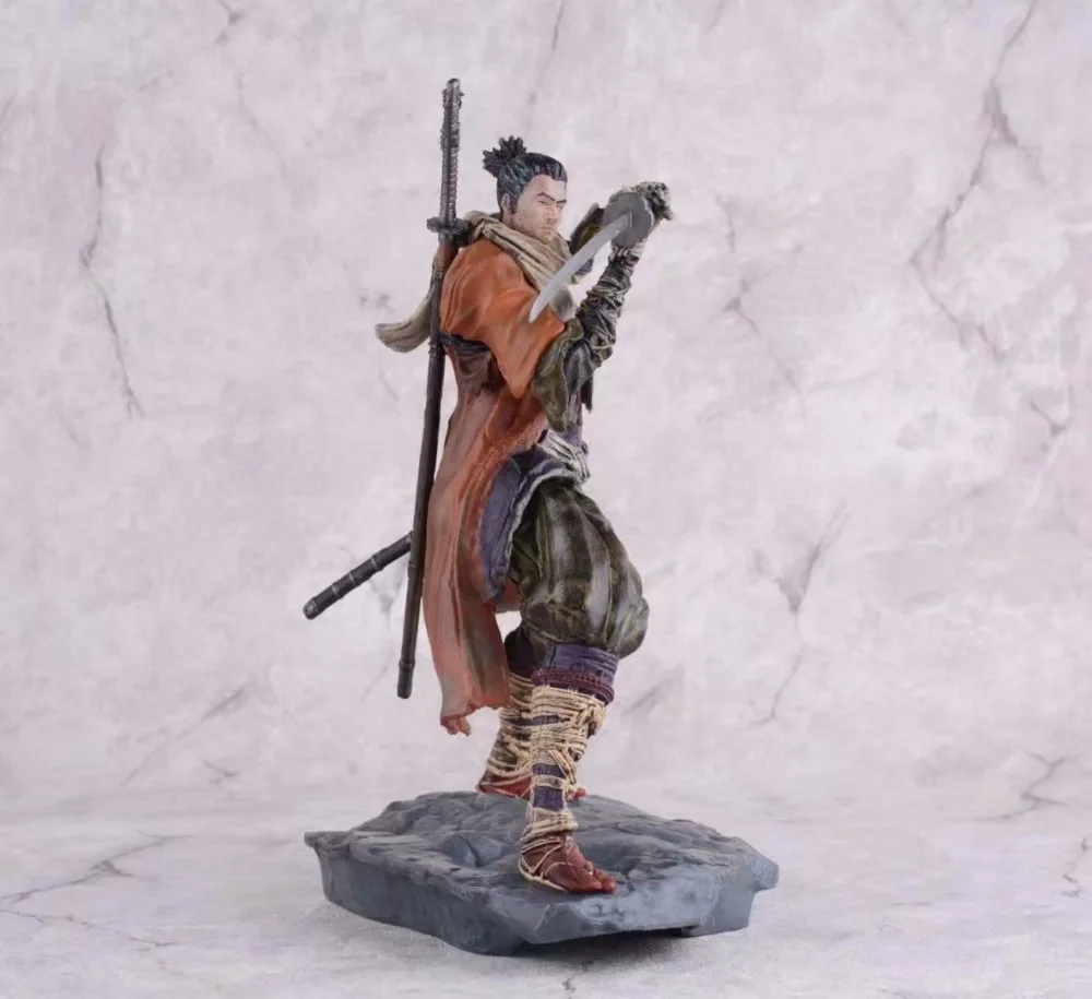 sekiro shadows die twice game figurine action figure toys sekiro shadows die twice anime collection statue model doll free global shipping