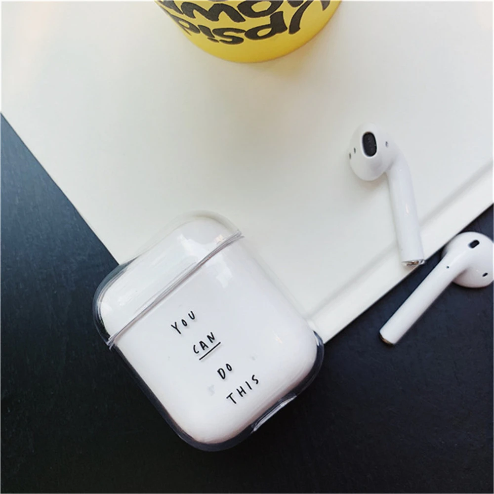 Модный 1 шт. Прозрачный жесткий чехол для Apple Airpods чехол Аксессуары для наушников Защитный рукав противоударное покрытие для наушников