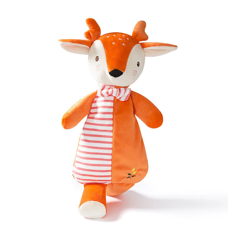 Успокаивающее Сенсорное одеяло в виде животных для малышей игрушки плюшевое