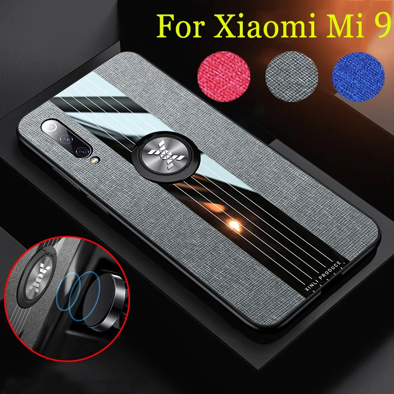 Protective Case on for Xiaomi Mi 9 Phone cover xiomi xiami xiaomei mi9 9mi Bumper Magnetic Adsorption Fundas Armor Stand Coque |