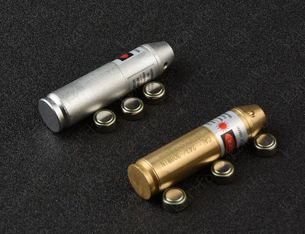Cal. 243/. 308 win 7 мм-08 REM Красная точка лазерный алюминиевый сплав Boresight CAL картридж отверстие Sighter для прицела охоты M9390