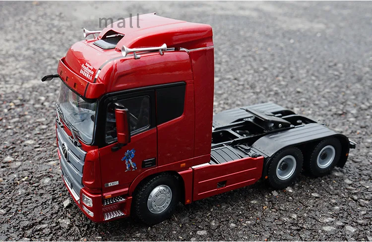 Изысканный подарок 1:24 Fukuda Auman EST-A и GTL Тяговая головка сплава модель, моделирование литья под давлением Инженерная модель