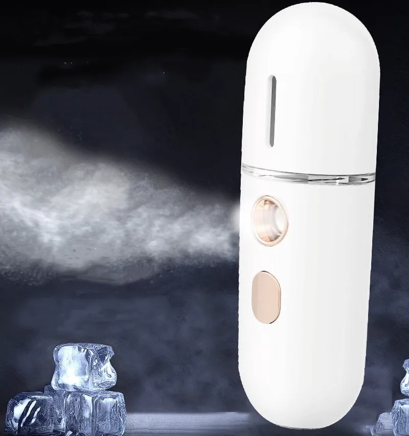 Портативный небольшой увлажнитель USB перезаряжаемый портативный счетчик воды