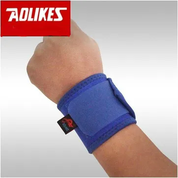 1 пара спортивных наручных повязок для тенниса фитнеса баскетбола безопасности