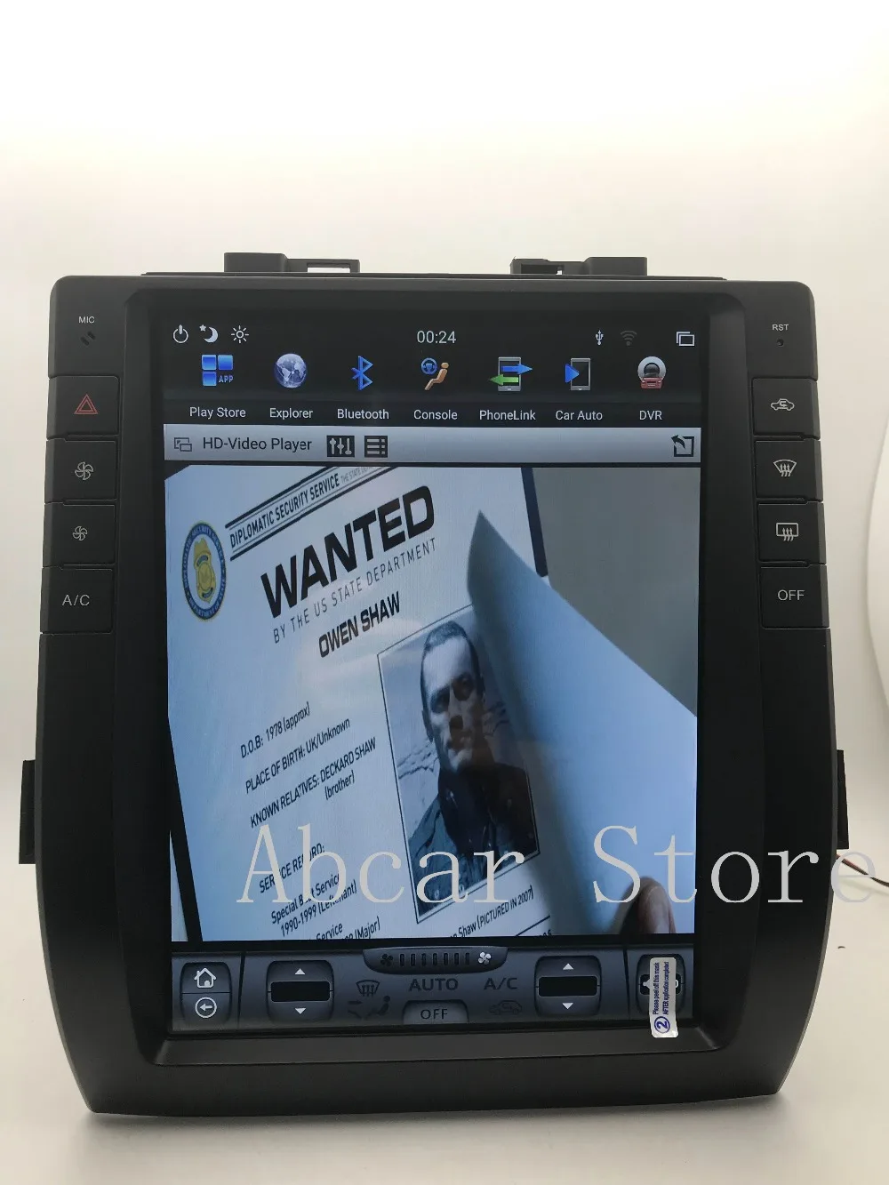 13 дюймов Tesla стиль Android 8,1 автомобильный dvd-плеер gps навигация радио авто px6 для Toyota alphard Vellfire 30 серии