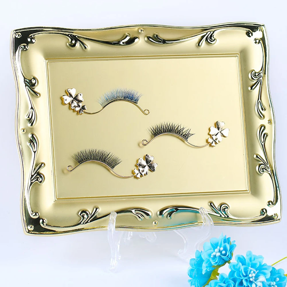 Durable Salon Magnetic Metal Holder Decoration Home Station Tool Eyelash Extension Display Frame Set Stand Makeup Individual | Красота и