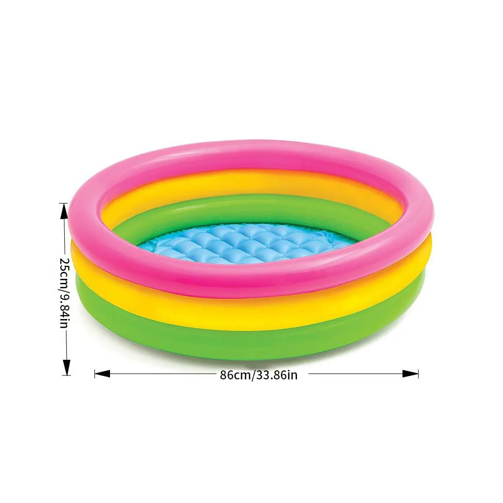 

Summer Baby Inflatable Swimming Pool Kids Toy Paddling Play Children Round Basin Bathtub Outdoors Sport Play Paddling Pools