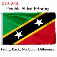 saint kit and nevis 1983 flag 3x5ft polyester flying size 90x150cm custom high quality double sided printing banner