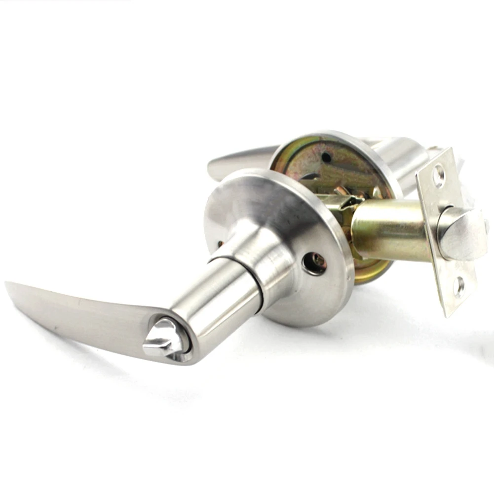 1 комплект безопасности входная дверь рычаг блокировки ручки с ключом вход