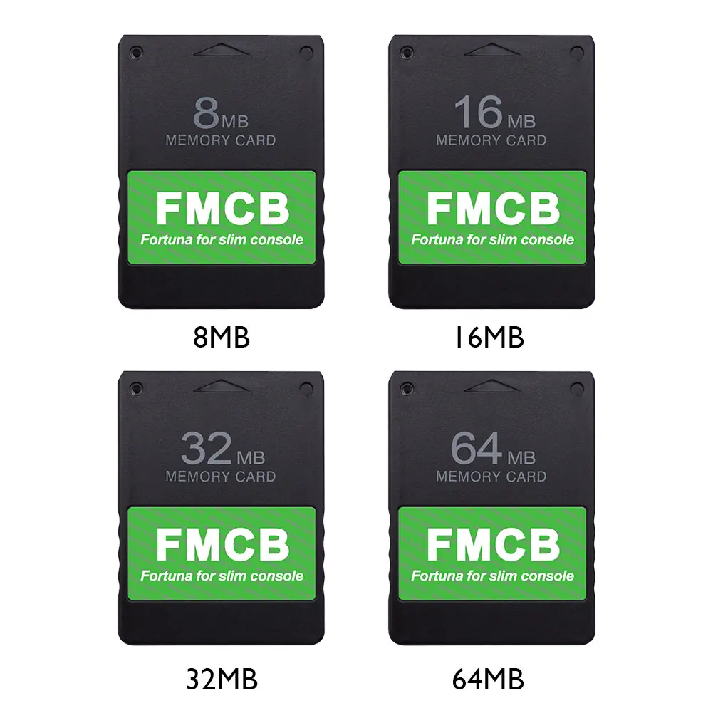 

Карта памяти для Sony PlayStation 2 Slim FMCB 64 Мб 32 Мб 16 Мб 8 Мб для PS2 Slim SPCH-7xxxx 9xxxx, аксессуары для игровых консолей