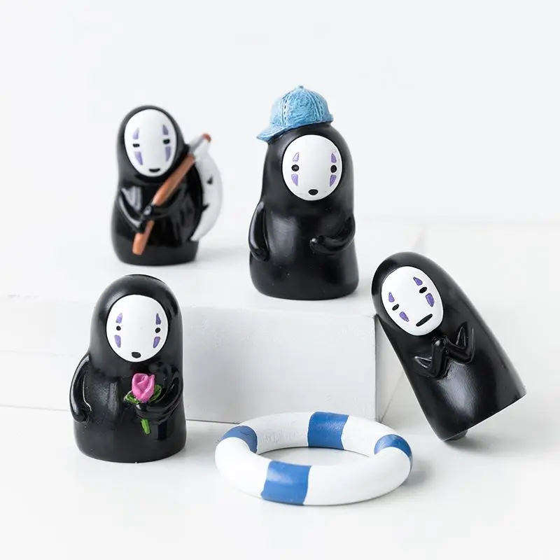 Игрушечные фигурки из мультфильма Человек без лица Миядзаки Хаяо - купить по